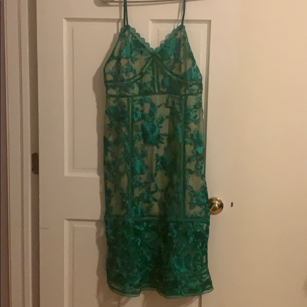 Green dress NWT